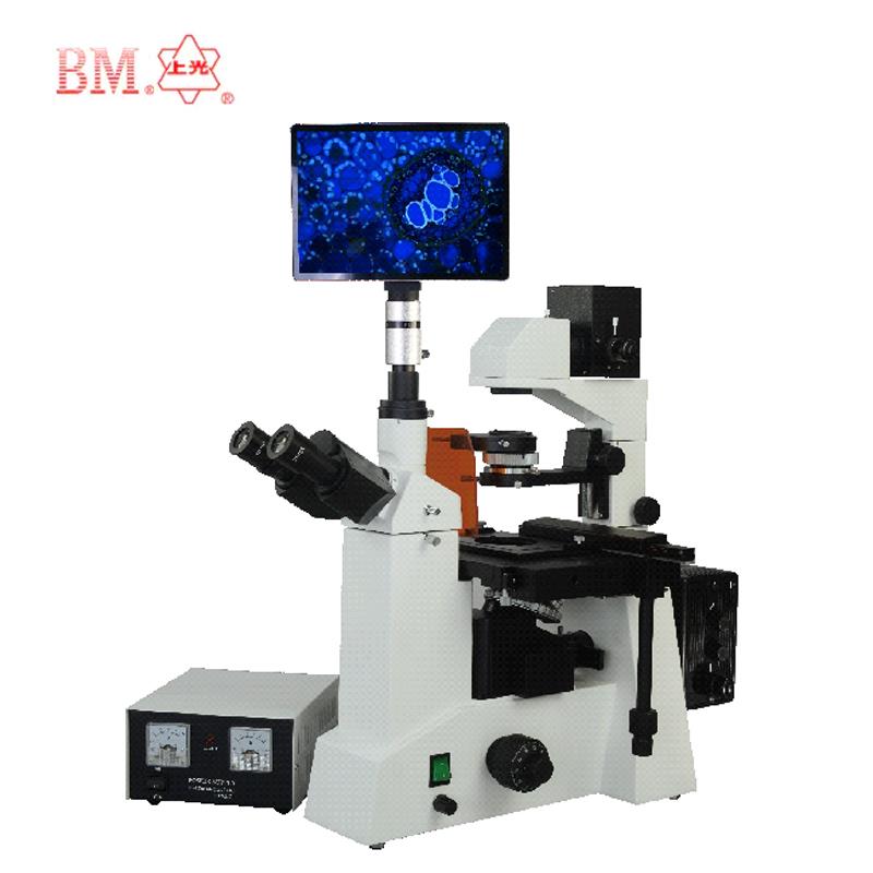 上海彼爱姆平板电脑型倒置荧光显微镜BM-38XP