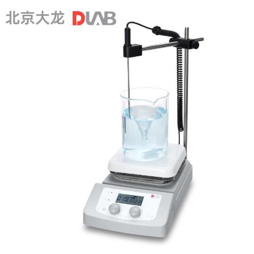 北京大龙MS-H380-Pro套装 LCD数控6寸方盘加热型磁力搅拌器