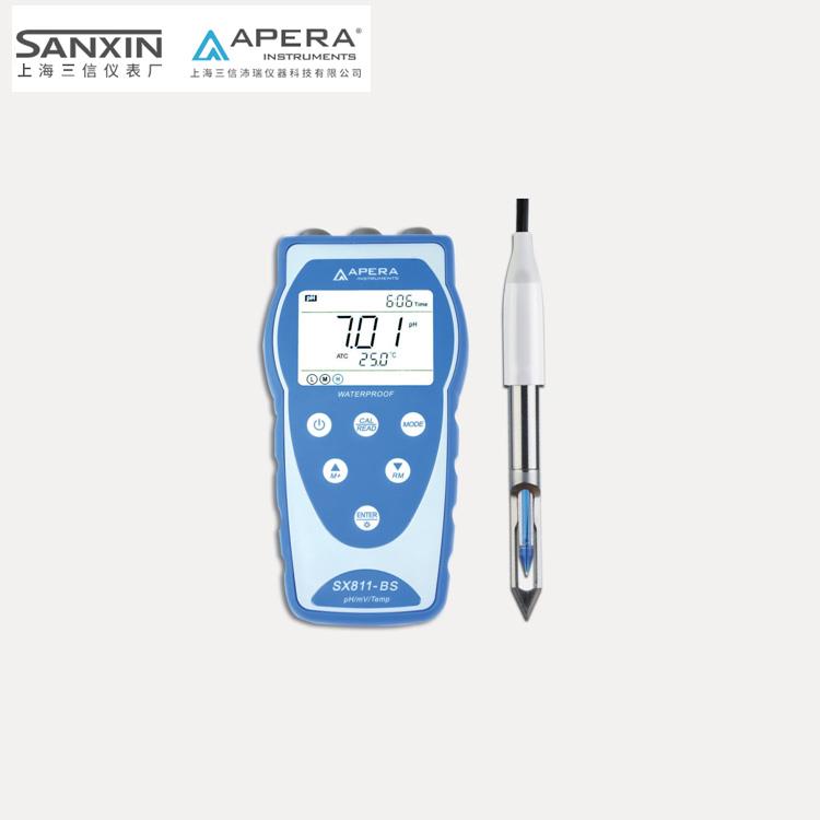 上海三信肉类穿刺型pH计SX811-BS