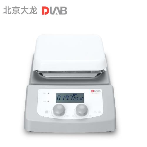 北京大龙MS-H380-Pro LCD数控6寸方盘加热型磁力搅拌器