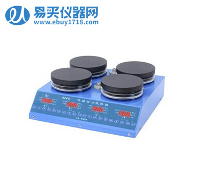 上海梅颖浦数显恒温磁力搅拌器524G