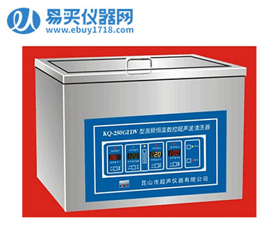 昆山舒美高频恒温超声波清洗器KQ-300GTDV