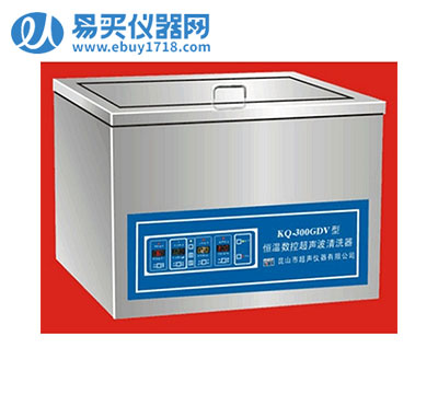 昆山舒美恒温超声波清洗器KQ-300GDV