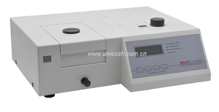 上海尤尼柯紫外可见分光光度计UV-2100