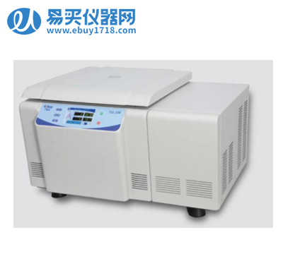 卢湘仪台式大容量高速冷冻离心机TGL-25M